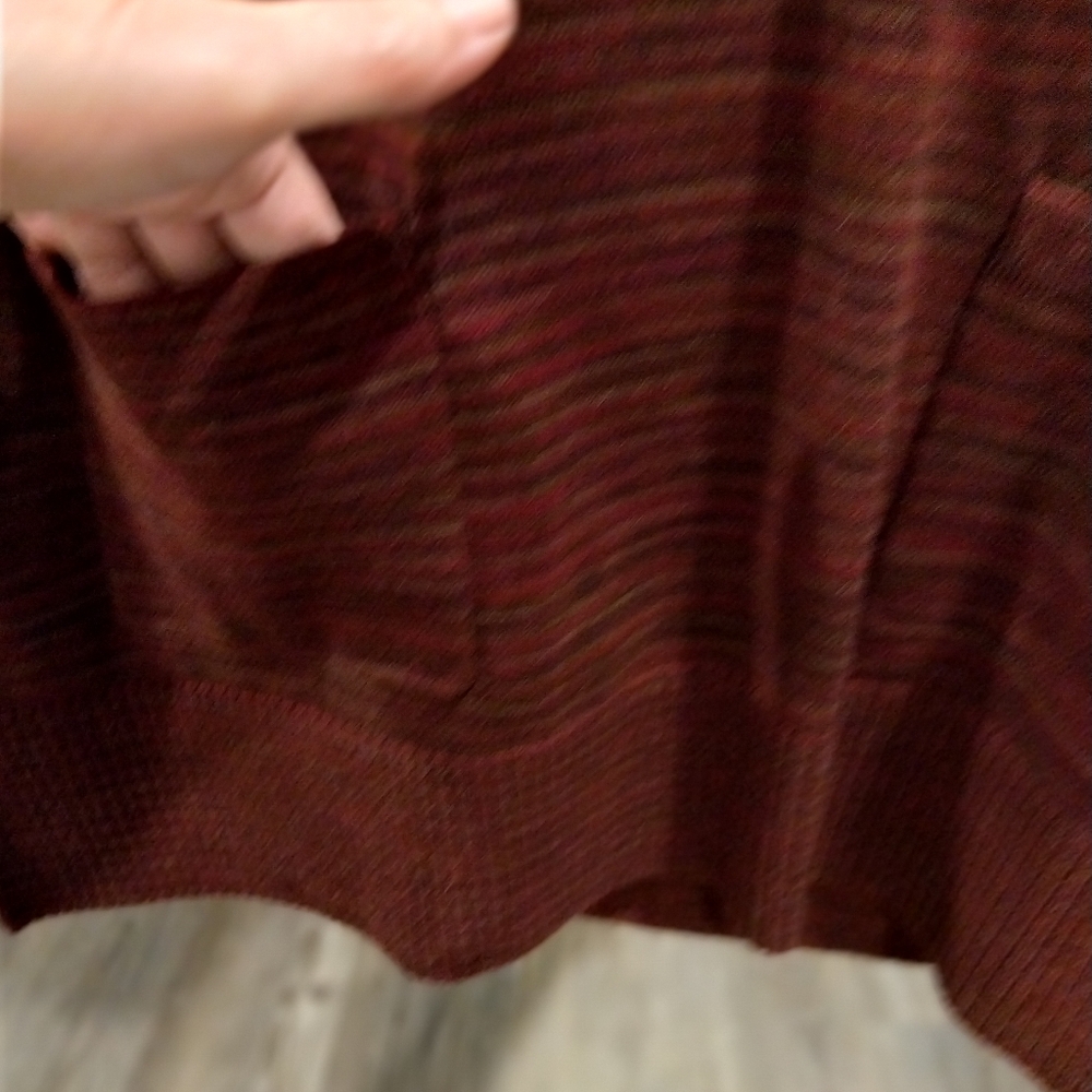 Rust Sweater with Button Detail - Picture 5 of 6